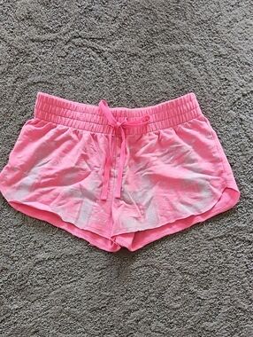 No Boundaries Pink Elastic Waist Athletic Shorts Junior's Size S 3-5.